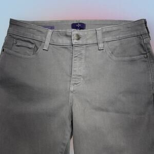 NYDJ Women’s 8 Gray ALINA LEGGING Jeans